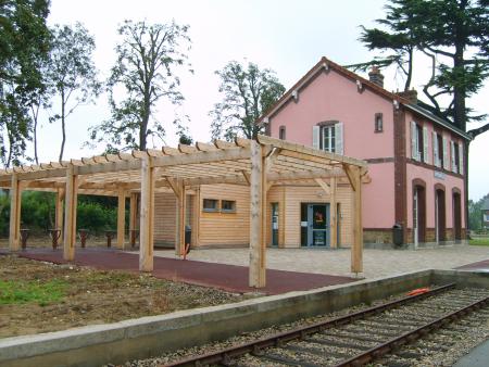 LA GARE D'OFFRANVILLE TOUTE NEUVE